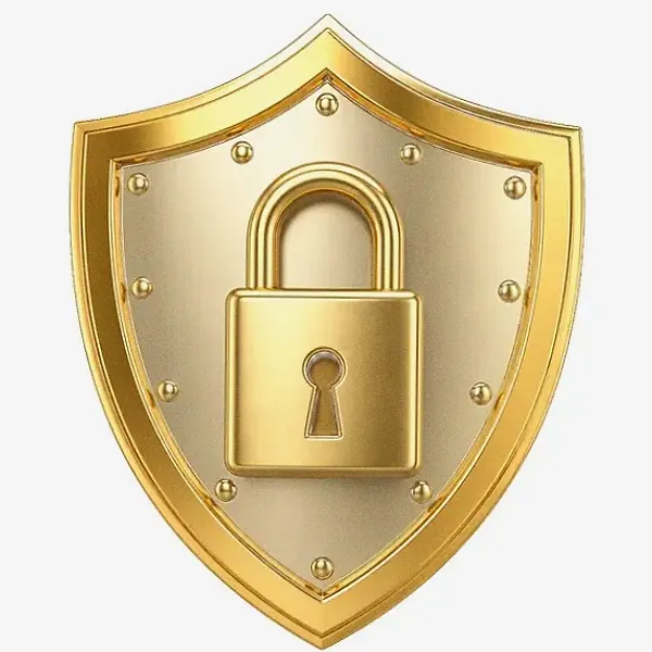 Shield with padlock — Candyland Casino
